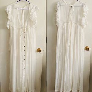 Anika Pocketed Button Down Maxi Dress from Vici